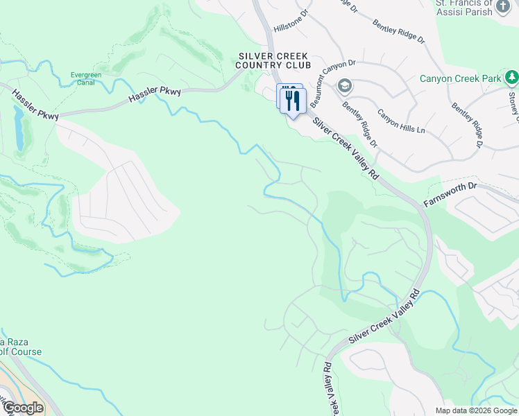 map of restaurants, bars, coffee shops, grocery stores, and more near 4915 Formby Ct in San Jose