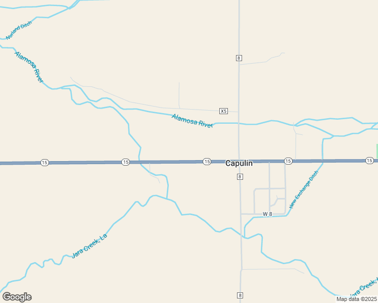 map of restaurants, bars, coffee shops, grocery stores, and more near in Capulin