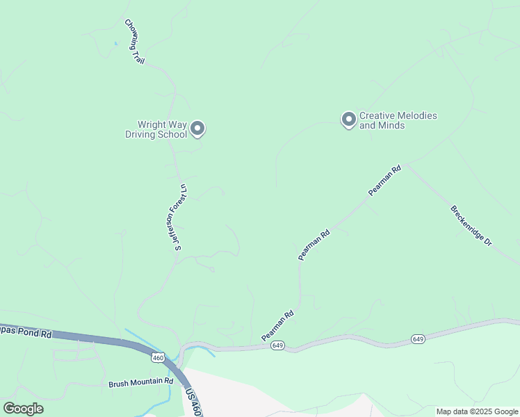 map of restaurants, bars, coffee shops, grocery stores, and more near 1422 Smithfield Drive in Blacksburg