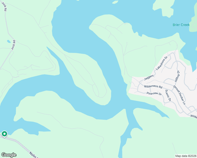 map of restaurants, bars, coffee shops, grocery stores, and more near Jockey Bend Road in BEE SPRING
