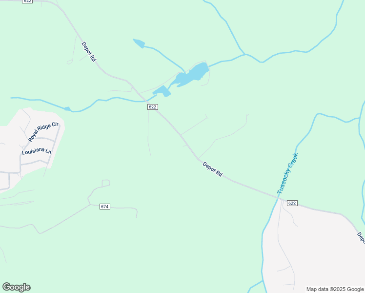 map of restaurants, bars, coffee shops, grocery stores, and more near 2272 Depot Road in Rustburg
