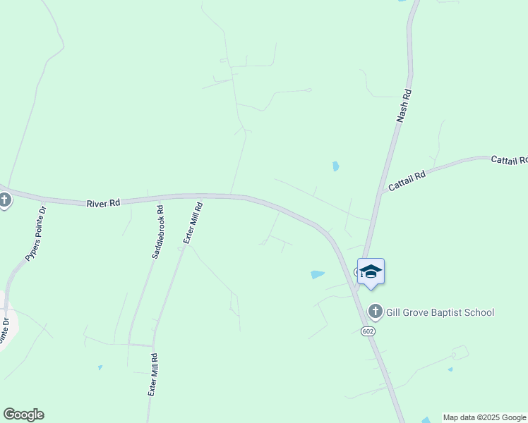 map of restaurants, bars, coffee shops, grocery stores, and more near 10931 River Road in Chesterfield