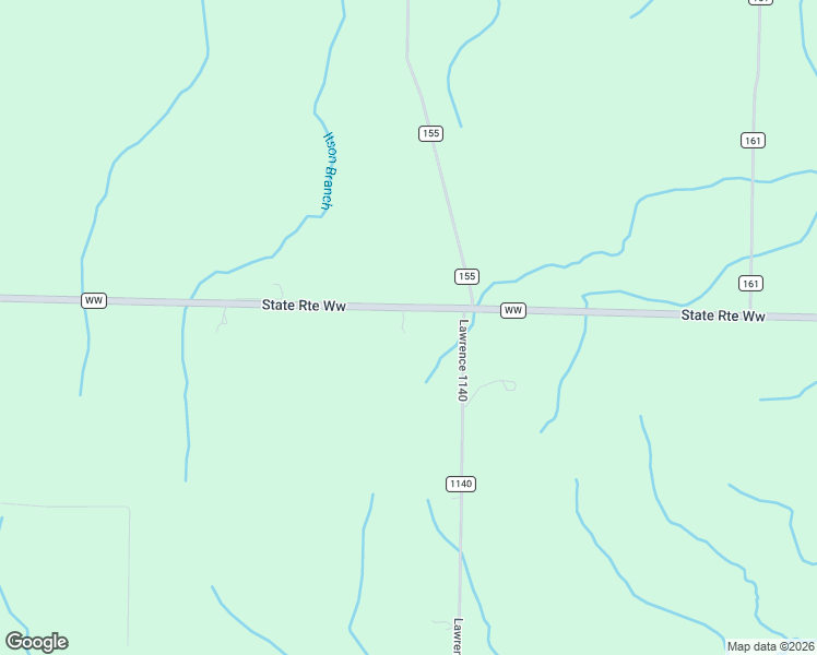 map of restaurants, bars, coffee shops, grocery stores, and more near 13835 State Highway WW in South Greenfield