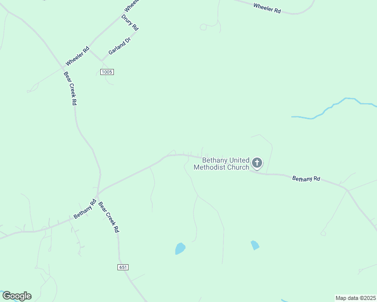 map of restaurants, bars, coffee shops, grocery stores, and more near 2434 Bethany Road in Rustburg