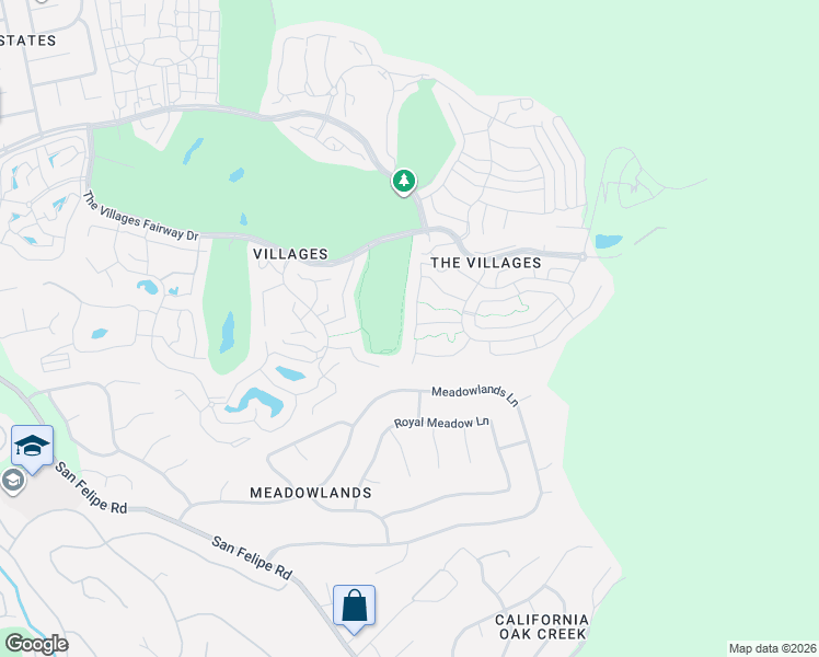 map of restaurants, bars, coffee shops, grocery stores, and more near 8646 Solera Drive in San Jose