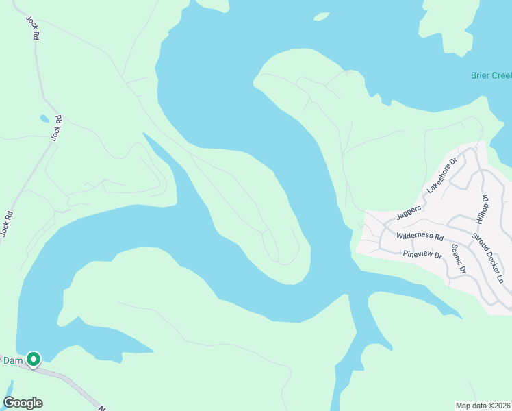 map of restaurants, bars, coffee shops, grocery stores, and more near Jockey Bend Road in Bee Spring