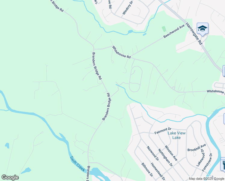 map of restaurants, bars, coffee shops, grocery stores, and more near 17221 Branders Bridge Road in Chesterfield County