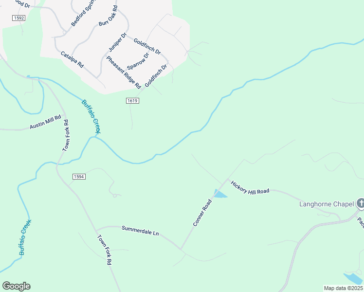 map of restaurants, bars, coffee shops, grocery stores, and more near 210 Caleb Court in Evington