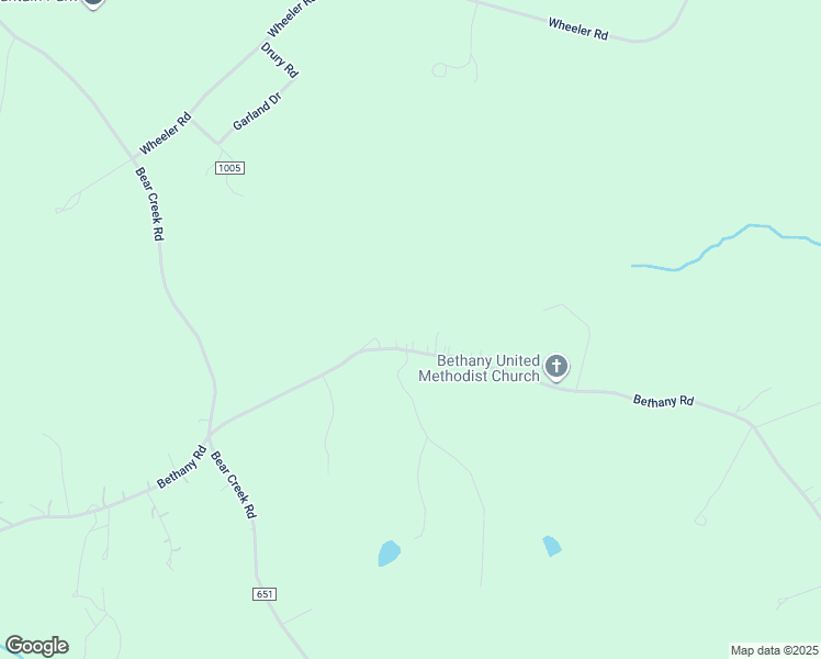 map of restaurants, bars, coffee shops, grocery stores, and more near 2434 Bethany Road in Rustburg