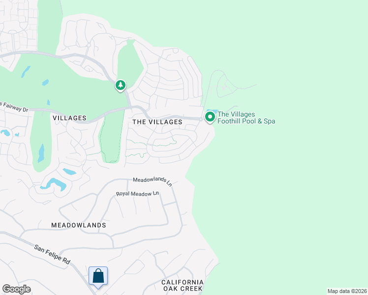 map of restaurants, bars, coffee shops, grocery stores, and more near 8845 Wine Valley Circle in San Jose