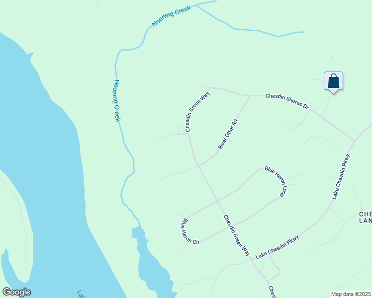 map of restaurants, bars, coffee shops, grocery stores, and more near 14906 Chesdin Green Way in Chesterfield