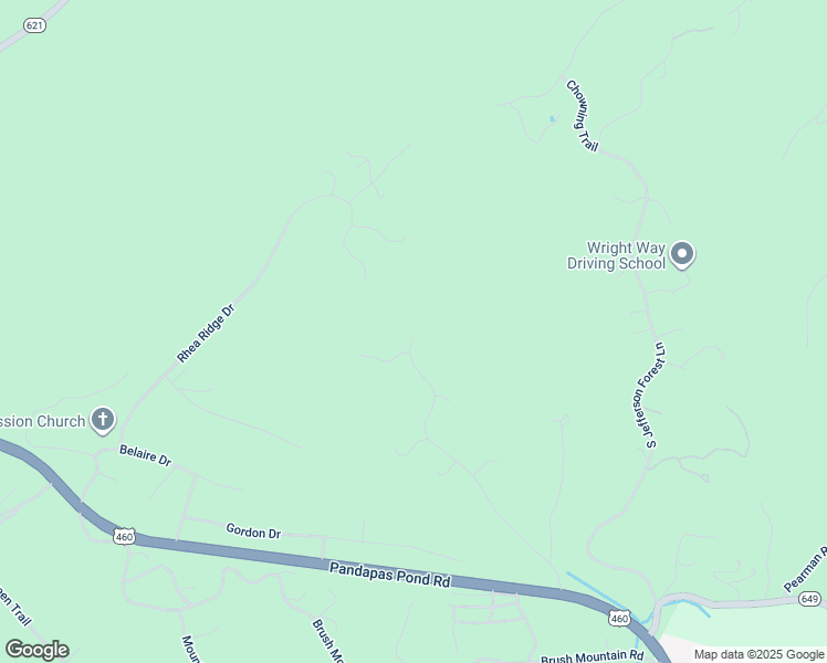 map of restaurants, bars, coffee shops, grocery stores, and more near 4254 Fortress Drive in Blacksburg