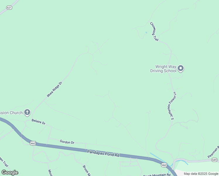 map of restaurants, bars, coffee shops, grocery stores, and more near 4254 Fortress Drive in Blacksburg