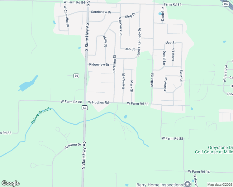 map of restaurants, bars, coffee shops, grocery stores, and more near 826 Pershing Street in Willard