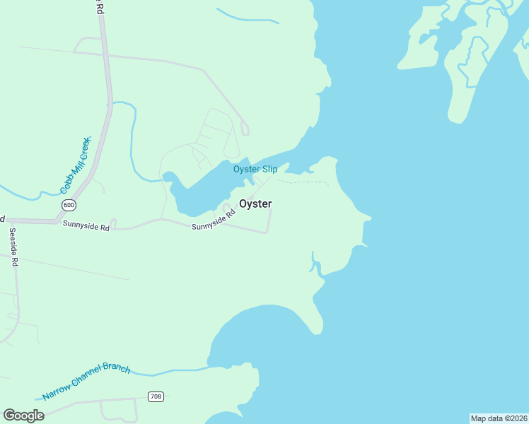 map of restaurants, bars, coffee shops, grocery stores, and more near 6469 Broadwater Circle in Cape Charles