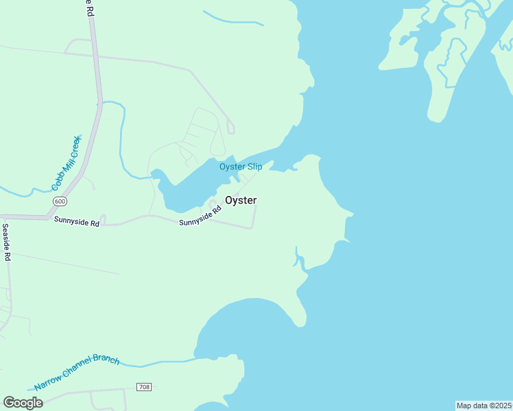 map of restaurants, bars, coffee shops, grocery stores, and more near 6532 Broadwater Circle in Cape Charles