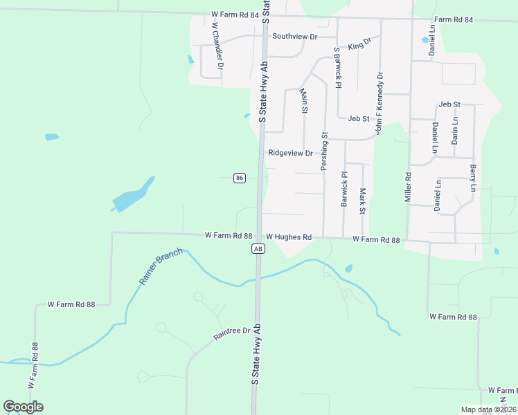 map of restaurants, bars, coffee shops, grocery stores, and more near 4225 South State Highway Ab in Willard