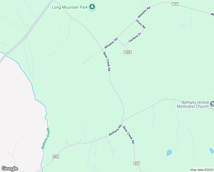map of restaurants, bars, coffee shops, grocery stores, and more near 889 Bear Creek Road in Rustburg