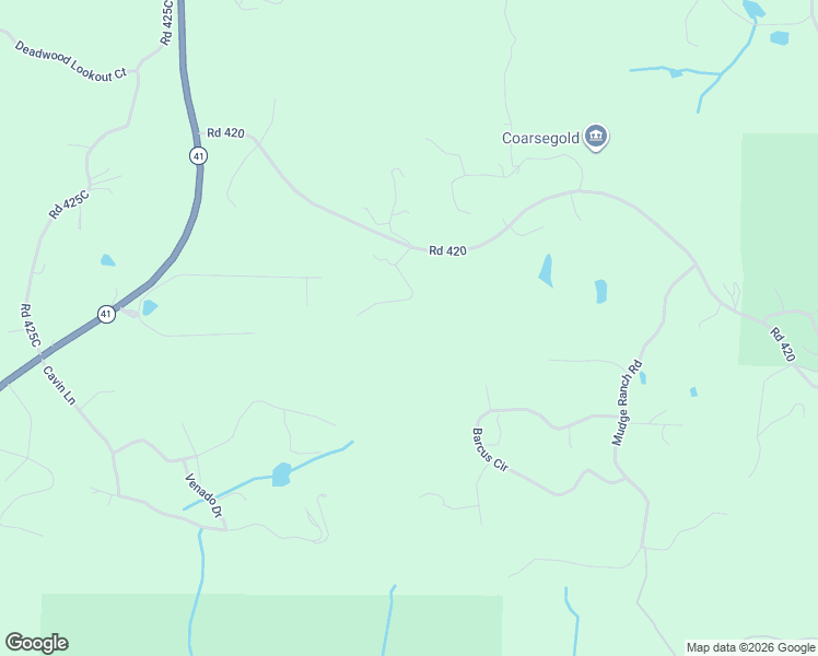 map of restaurants, bars, coffee shops, grocery stores, and more near 37133 Sundance Drive in Coarsegold