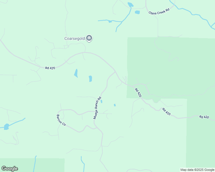 map of restaurants, bars, coffee shops, grocery stores, and more near 37068 Mudge Ranch Road in Coarsegold