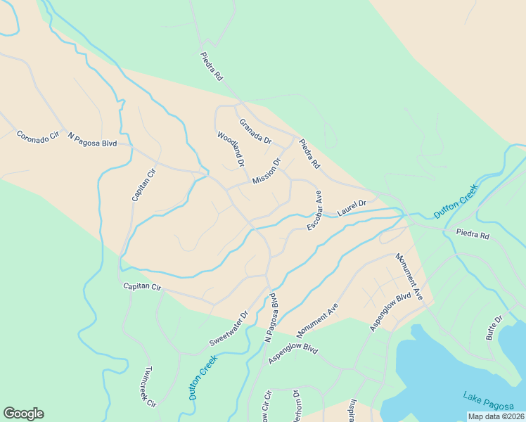 map of restaurants, bars, coffee shops, grocery stores, and more near 90 Caballero Drive in Pagosa Springs