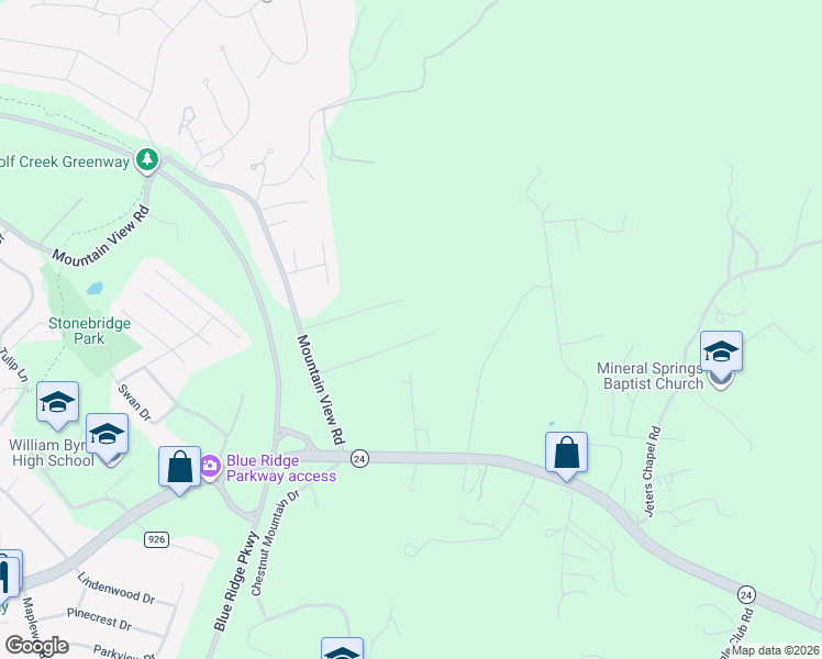 map of restaurants, bars, coffee shops, grocery stores, and more near 2892 Rhodes Avenue in Vinton