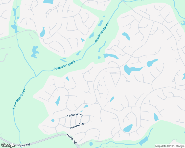 map of restaurants, bars, coffee shops, grocery stores, and more near 105 Cascades in Williamsburg
