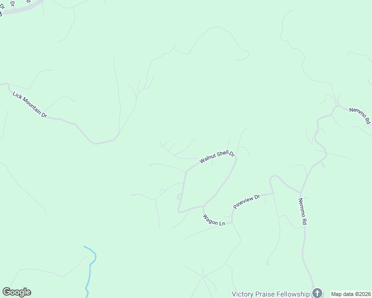 map of restaurants, bars, coffee shops, grocery stores, and more near Buckridge Terrace in Bedford County