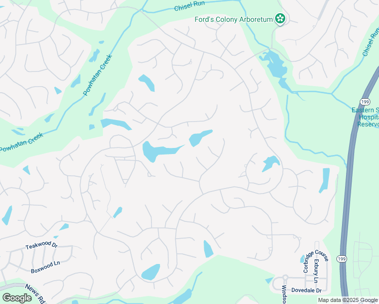 map of restaurants, bars, coffee shops, grocery stores, and more near 117 Birkdale in Williamsburg