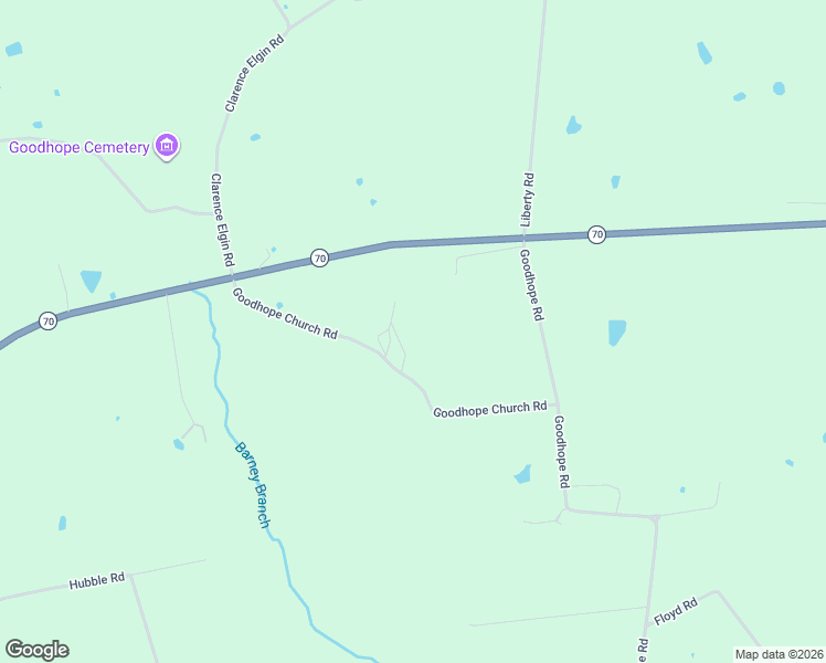 map of restaurants, bars, coffee shops, grocery stores, and more near 426 Goodhope Church Road in Eubank