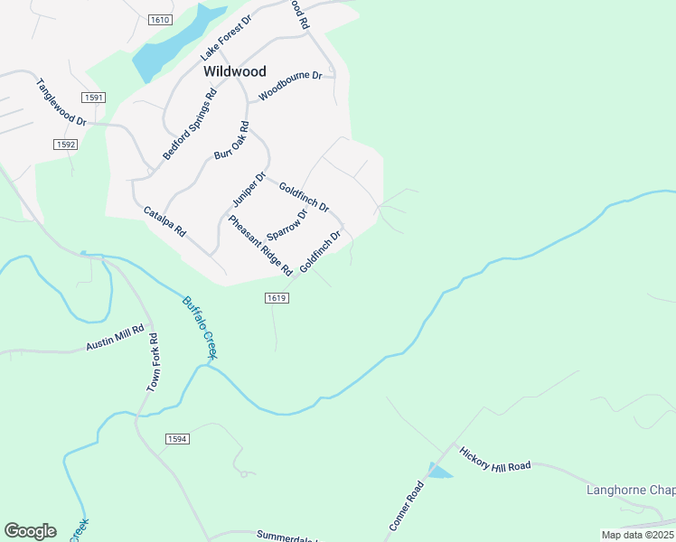 map of restaurants, bars, coffee shops, grocery stores, and more near 94 Foxcrest Drive in Lynchburg