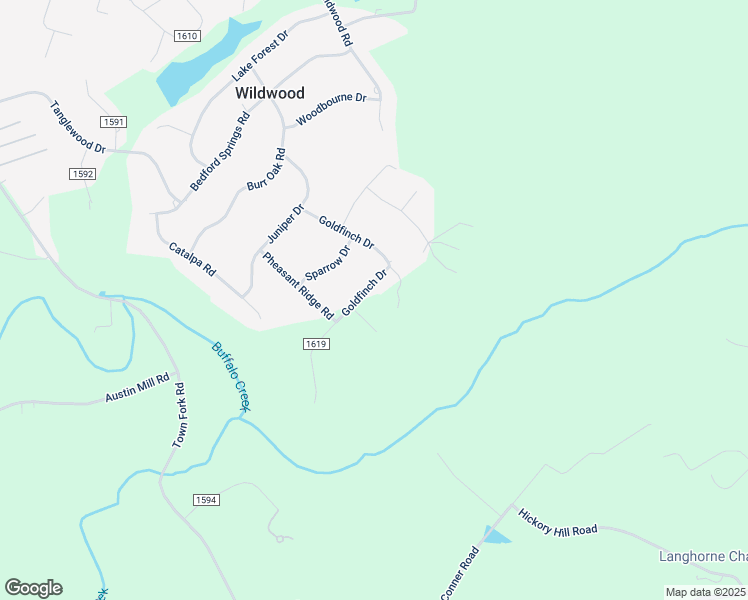 map of restaurants, bars, coffee shops, grocery stores, and more near 94 Foxcrest Drive in Lynchburg