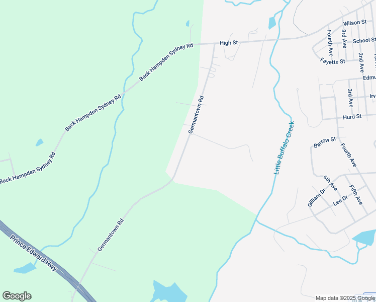 map of restaurants, bars, coffee shops, grocery stores, and more near 700 Germantown Road in Farmville