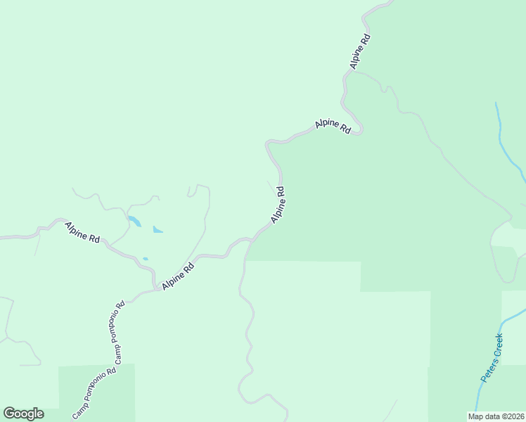 map of restaurants, bars, coffee shops, grocery stores, and more near 7405 Alpine Road in La Honda