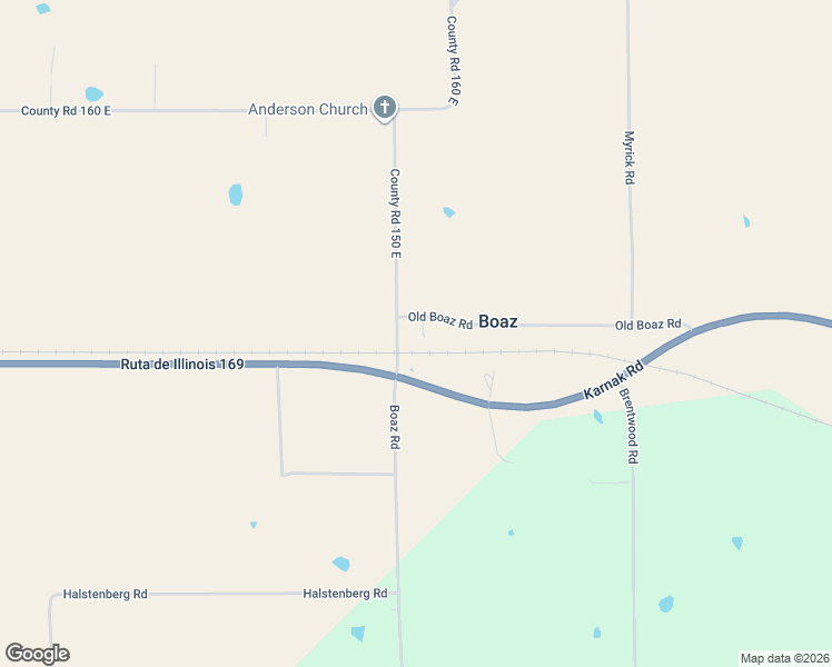 map of restaurants, bars, coffee shops, grocery stores, and more near 6036-6066 Boaz Road in Karnak