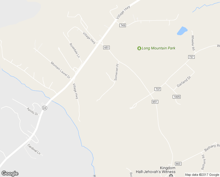 map of restaurants, bars, coffee shops, grocery stores, and more near 267 Somerset Place in Rustburg