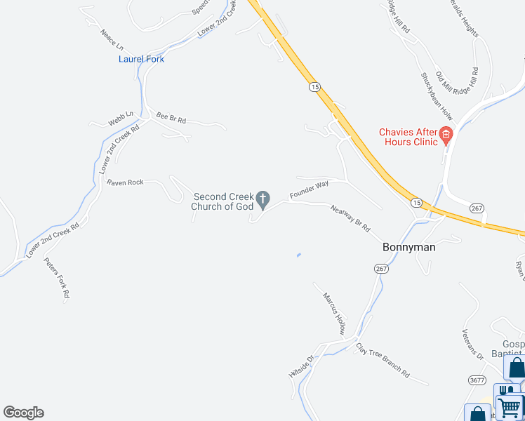 map of restaurants, bars, coffee shops, grocery stores, and more near in Blue Diamond