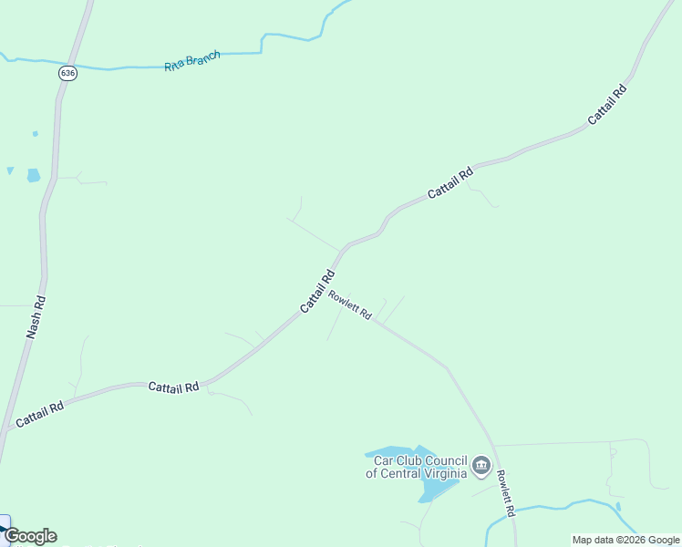 map of restaurants, bars, coffee shops, grocery stores, and more near 9525 Cattail Road in Chesterfield