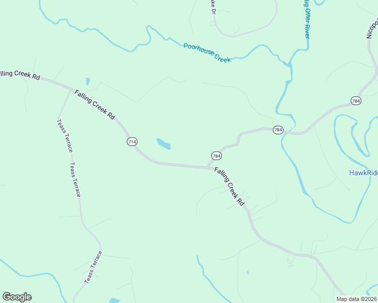 map of restaurants, bars, coffee shops, grocery stores, and more near 4200 Falling Creek Road in Bedford