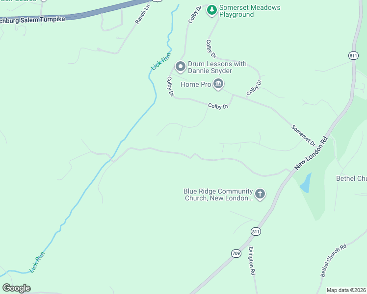 map of restaurants, bars, coffee shops, grocery stores, and more near 1080 Remington Road in Forest