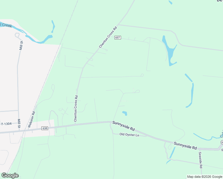 map of restaurants, bars, coffee shops, grocery stores, and more near 5160 Hunters Lane in Cape Charles