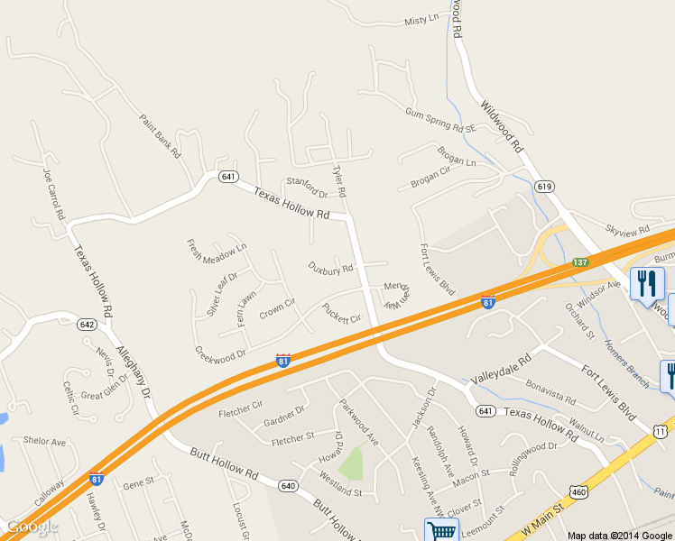 map of restaurants, bars, coffee shops, grocery stores, and more near 580 Duxbury Rd in Salem