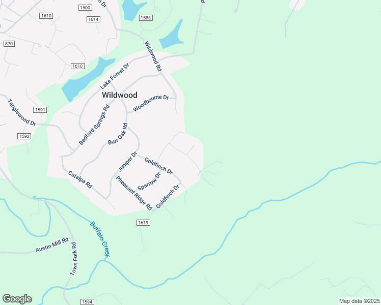 map of restaurants, bars, coffee shops, grocery stores, and more near 100 Robinson Drive in Lynchburg
