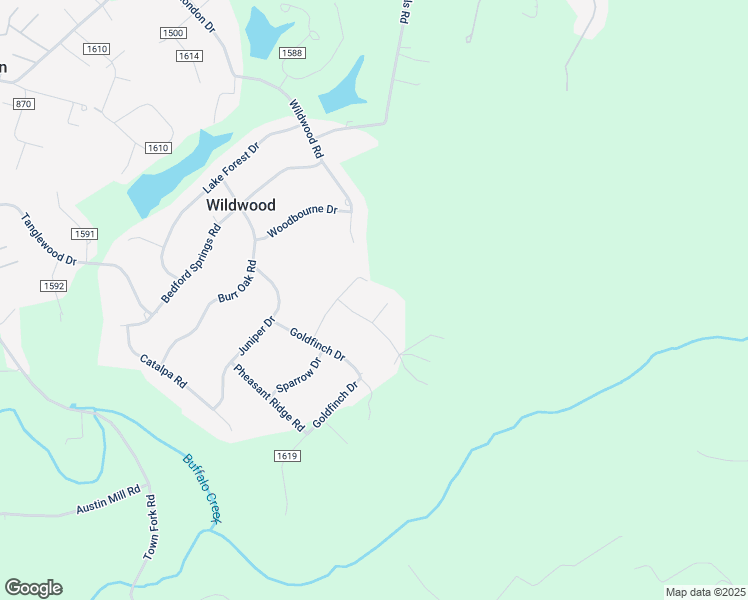 map of restaurants, bars, coffee shops, grocery stores, and more near 42 Yeatts Court in Lynchburg