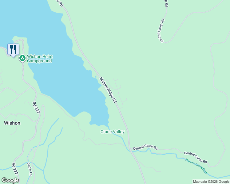 map of restaurants, bars, coffee shops, grocery stores, and more near 37651 Shoreline Drive in Bass Lake