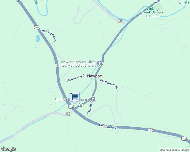 map of restaurants, bars, coffee shops, grocery stores, and more near in Newport