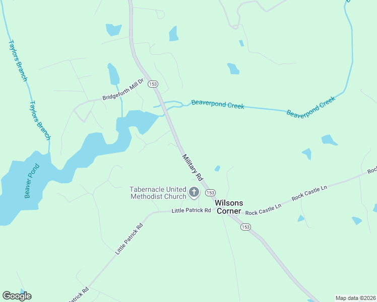 map of restaurants, bars, coffee shops, grocery stores, and more near Military Road in Amelia Court House