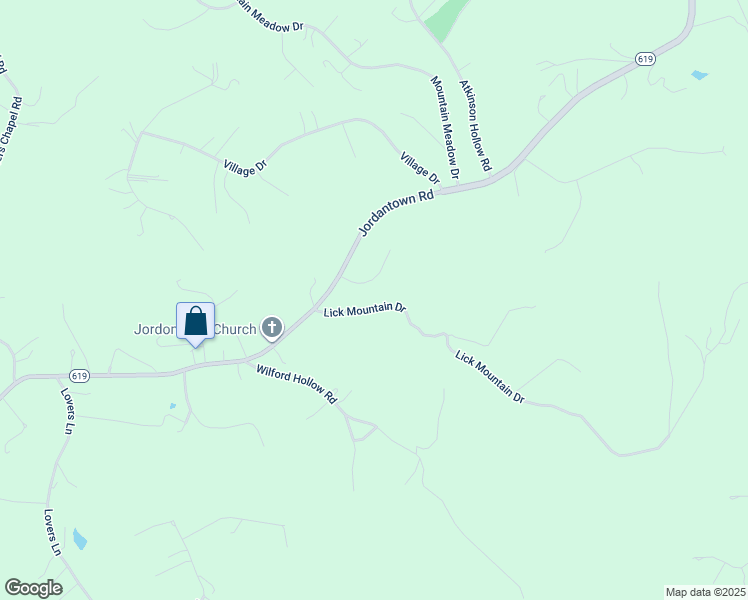 map of restaurants, bars, coffee shops, grocery stores, and more near 1065 Summer Time Lane in Vinton