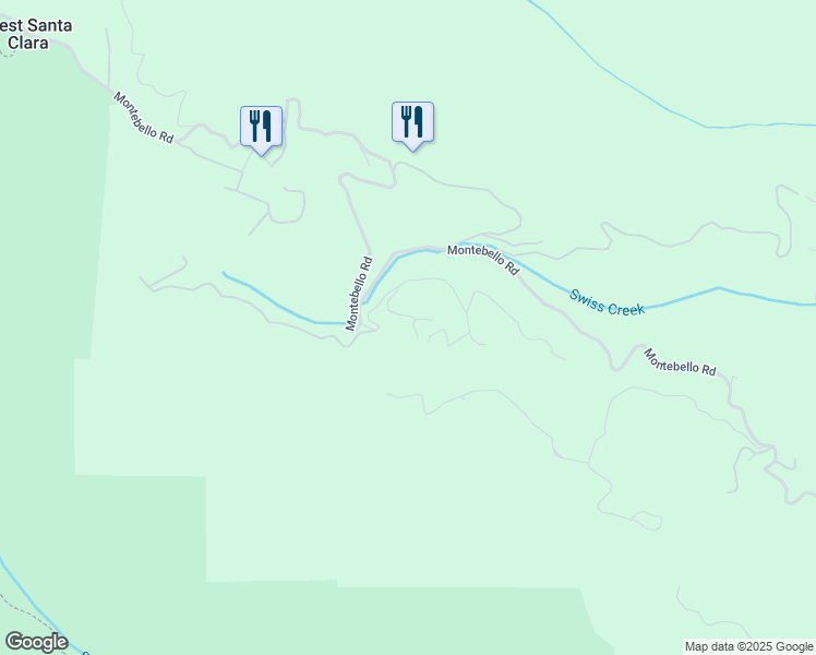 map of restaurants, bars, coffee shops, grocery stores, and more near 16012 Flintlock Road in Cupertino