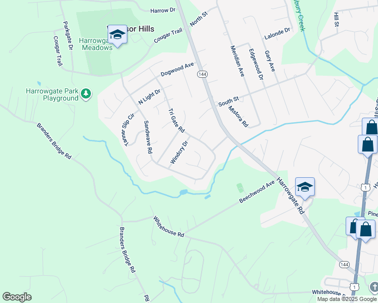 map of restaurants, bars, coffee shops, grocery stores, and more near 3800 Seasigh Court in Chester